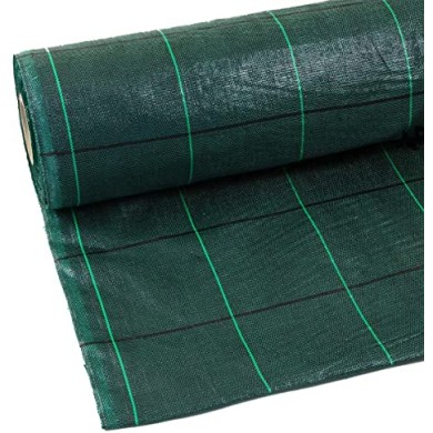Rete Pacciamatura Verde - Riga Quadro Nero - Varie Misure