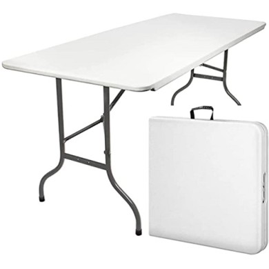 Tavolo Pieghevole - HORECA - Rettangolare - Bianco - T1714183