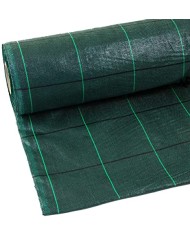 Rete Pacciamatura Verde - Riga Quadro Nero - Varie Misure